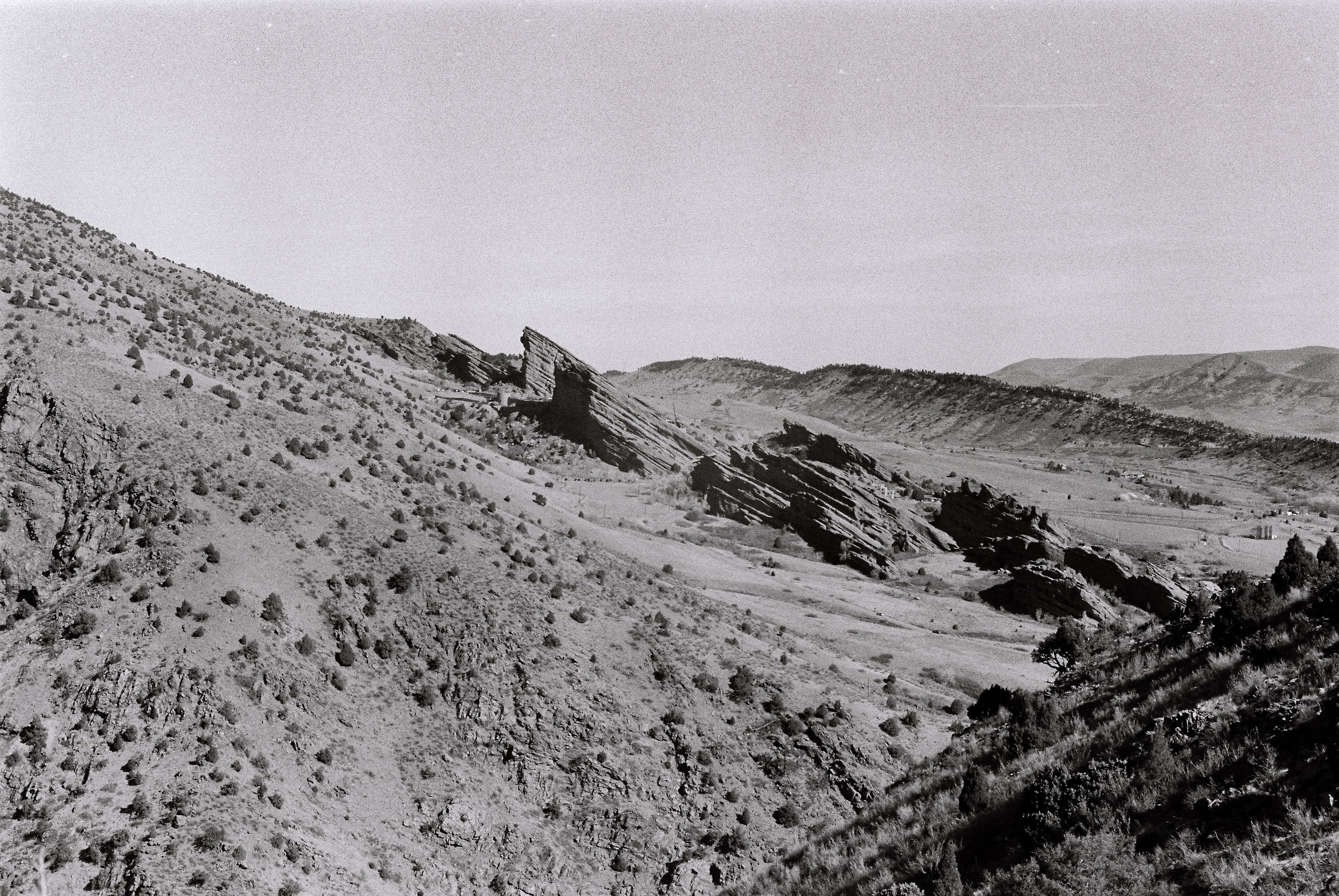 red rocks